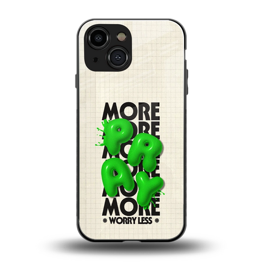 Divine Energy back phone cover | glass case for iphone 13 mini