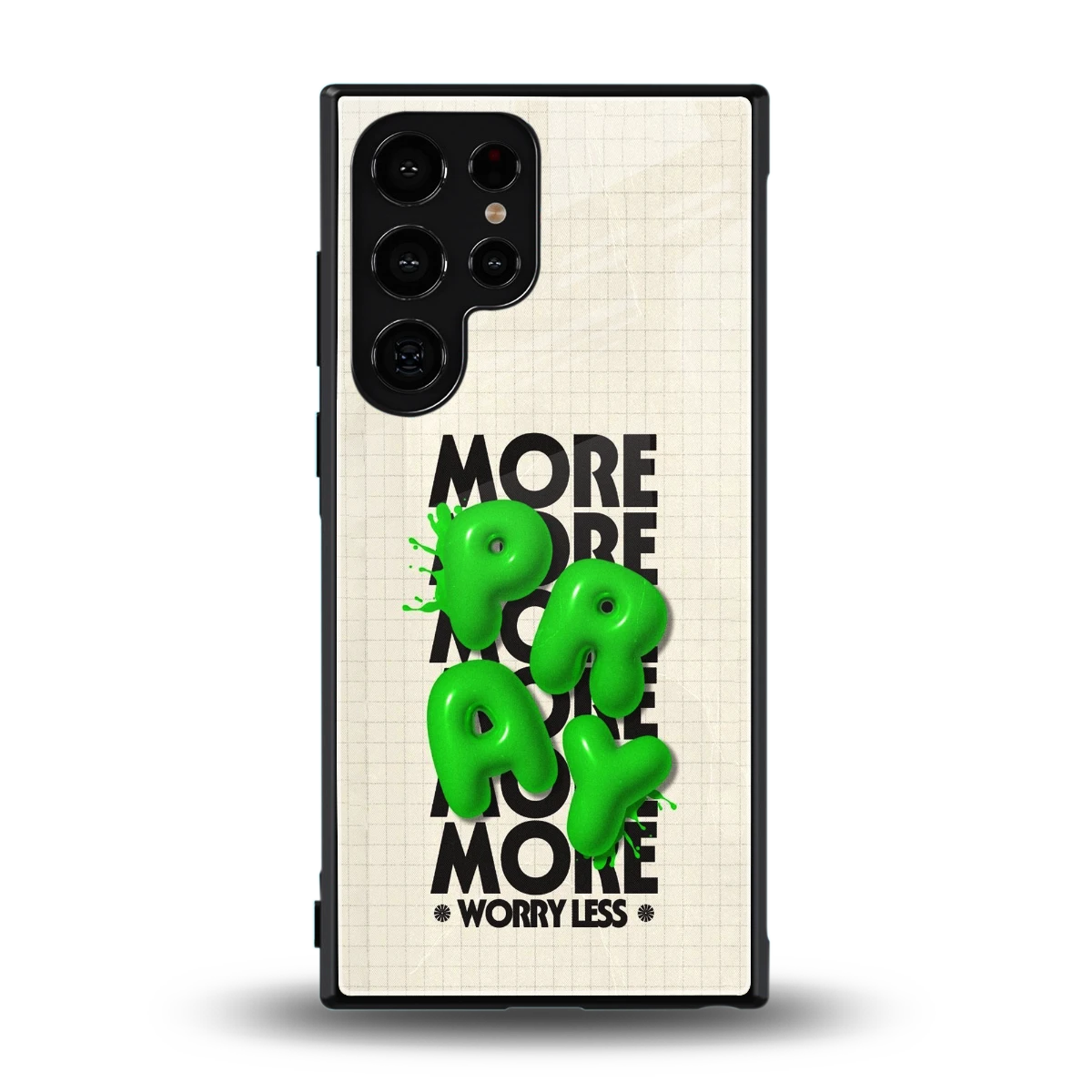 Divine Energy back phone cover | glass case for samsung galaxy s24 ultra