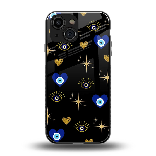 Divine Protection back phone cover | glass case for iphone 13 mini