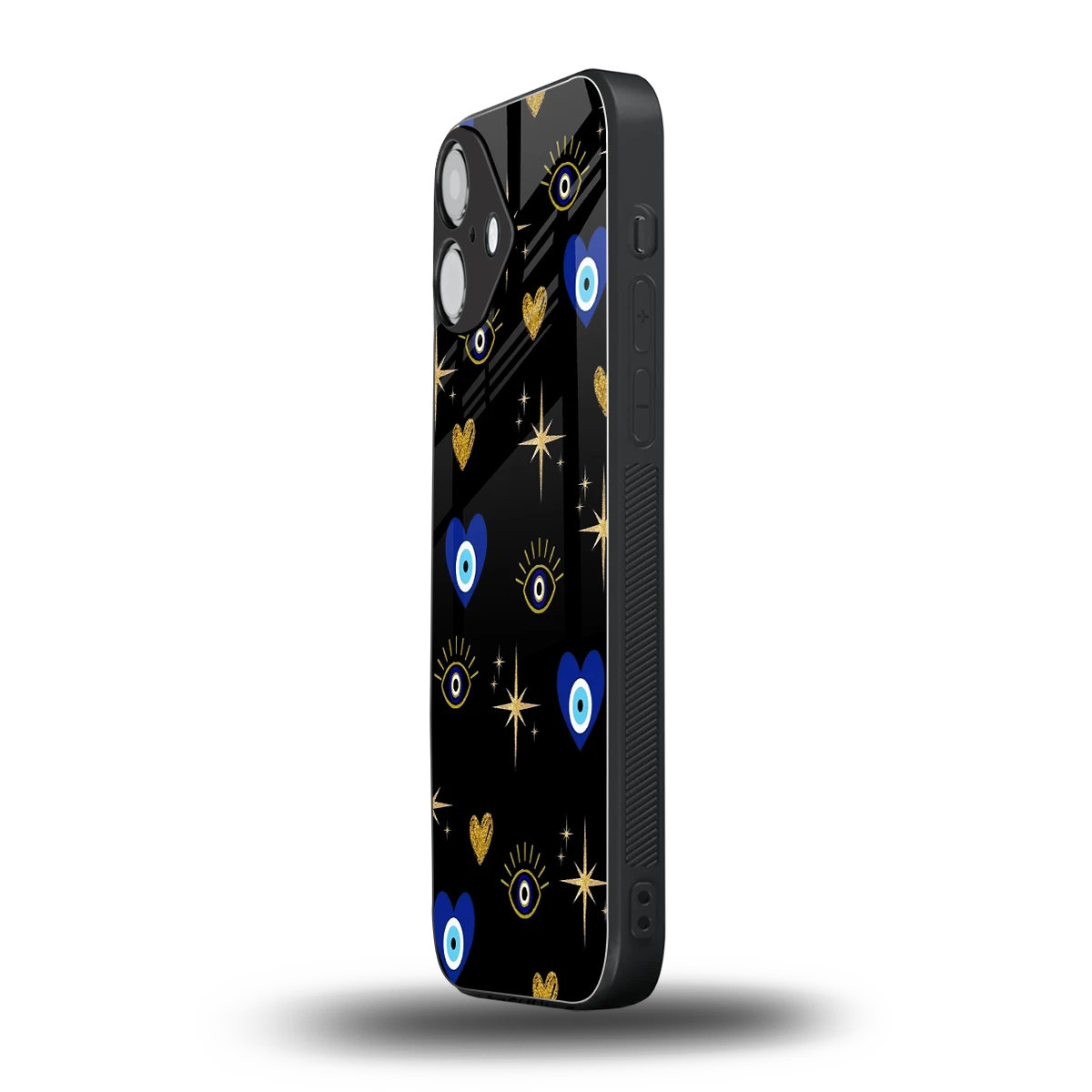 Divine Protection iphone 16 plus mobile cover | shockproof glass phone case