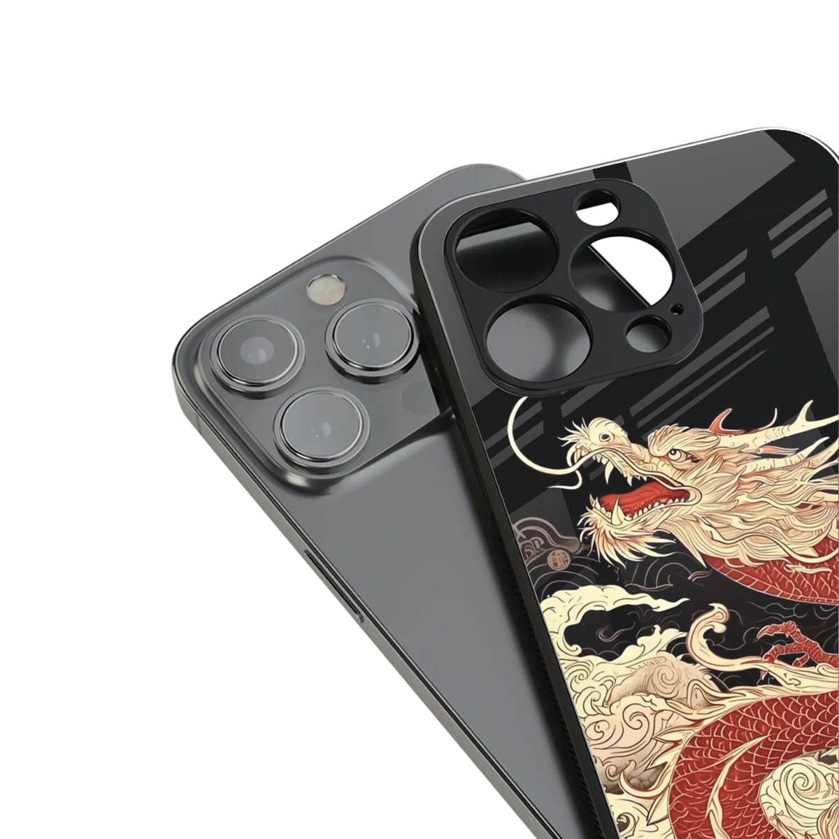 Dragon Spirit Phone Case for Iphone 16 | Glass Case