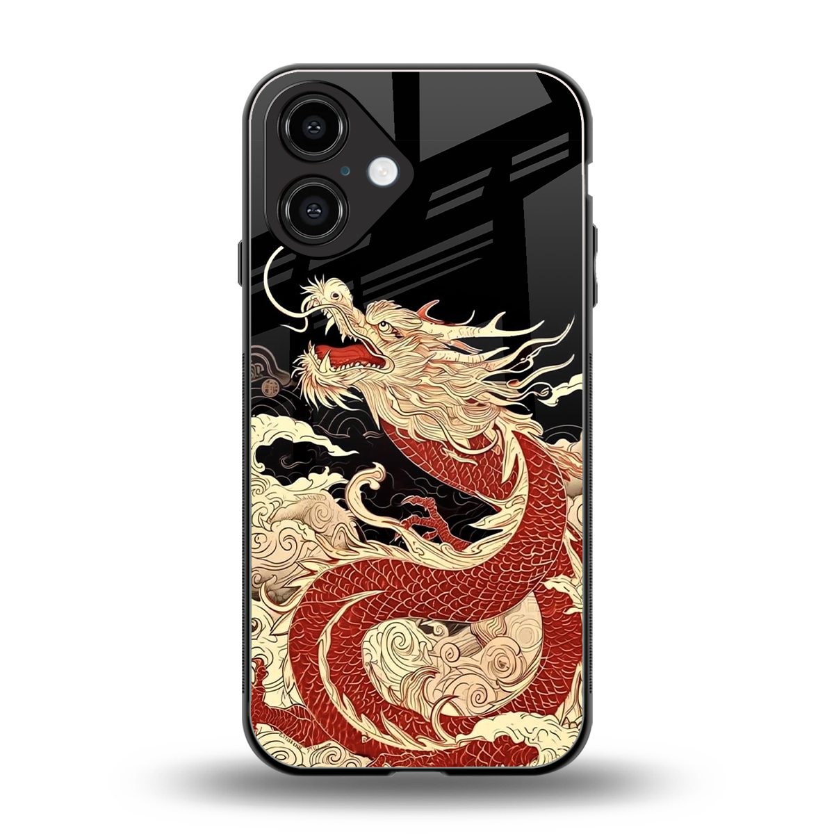 Dragon Spirit Phone Case for Iphone 16 | Glass Case