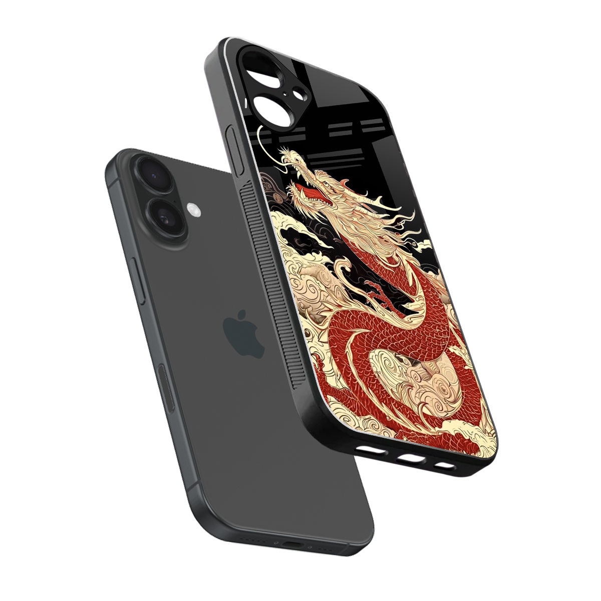 Dragon Spirit Phone Case for Iphone 16 | Glass Case