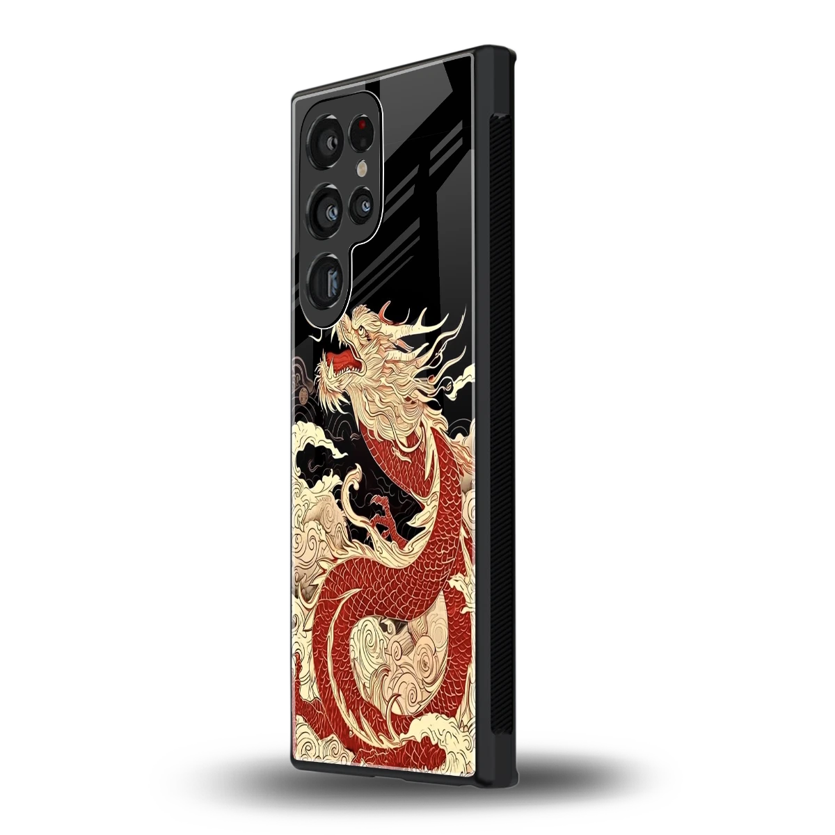 Dragon Spirit samsung galaxy s24 ultra mobile cover | shockproof glass phone case