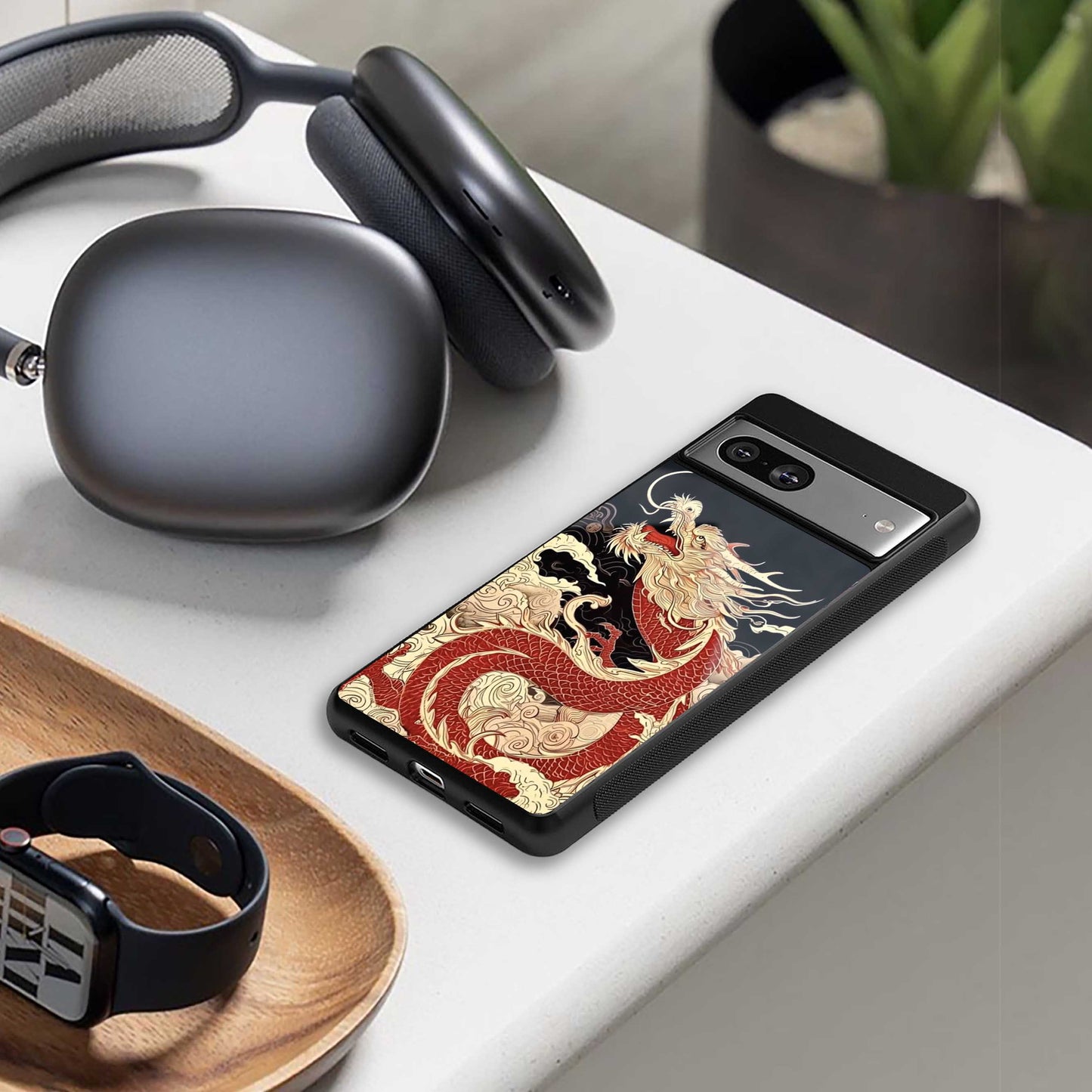 Dragon Spirit Phone Case for Iphone 16 | Glass Case