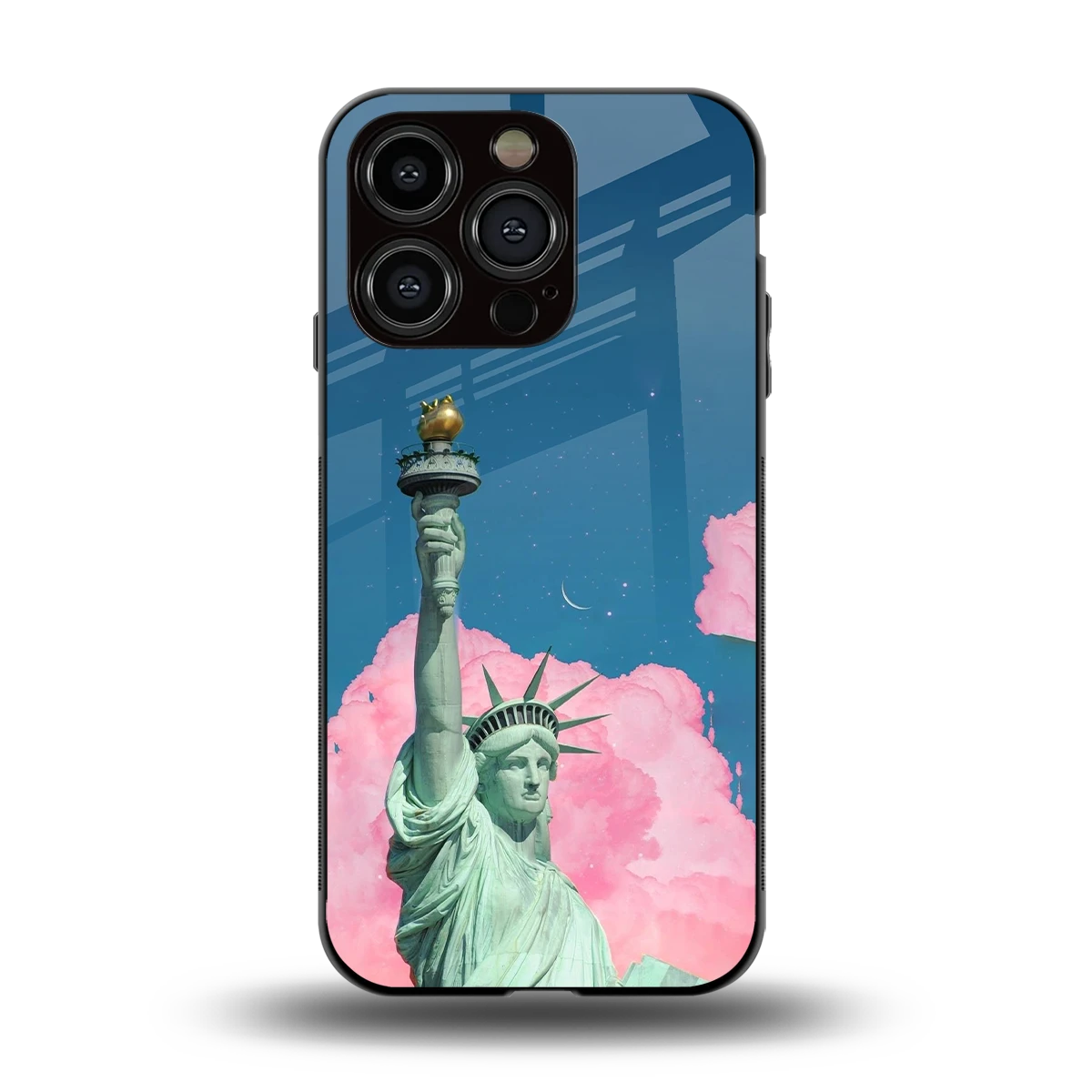 Dreamy Freedom back phone cover | glass case for iphone 13 pro