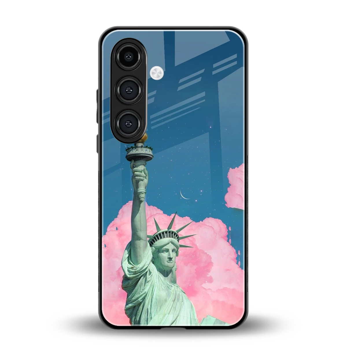 Dreamy Freedom back phone cover | glass case for samsung galaxy s24