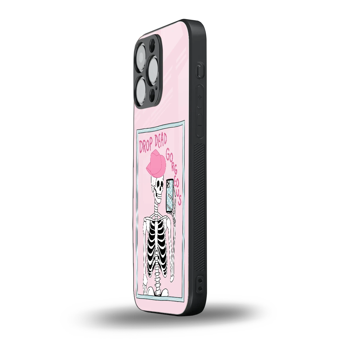 Drop Dead Gorgeous iphone 14 pro max mobile cover | shockproof glass phone case