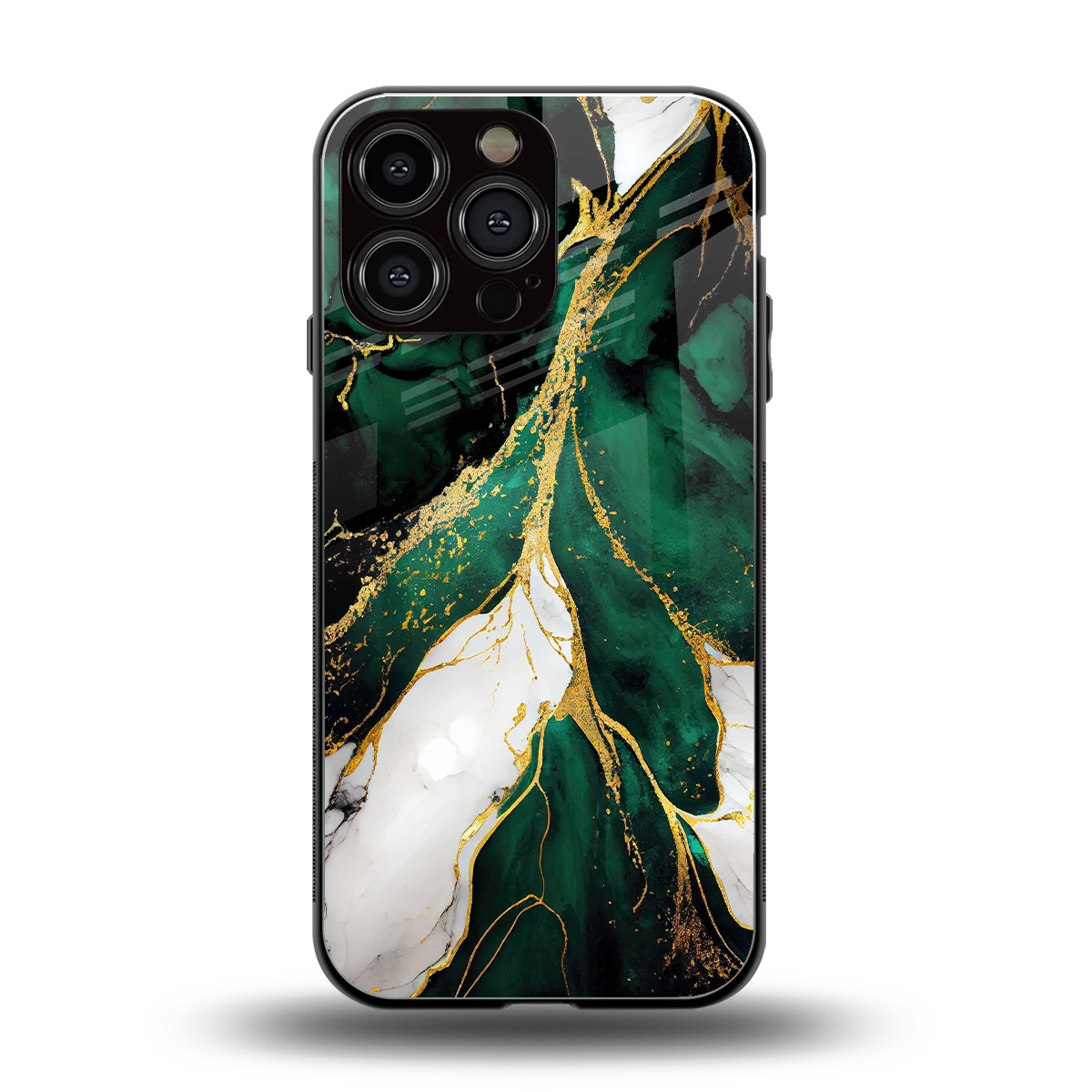 Emerald Luxe back phone cover | glass case for iphone 15 pro max