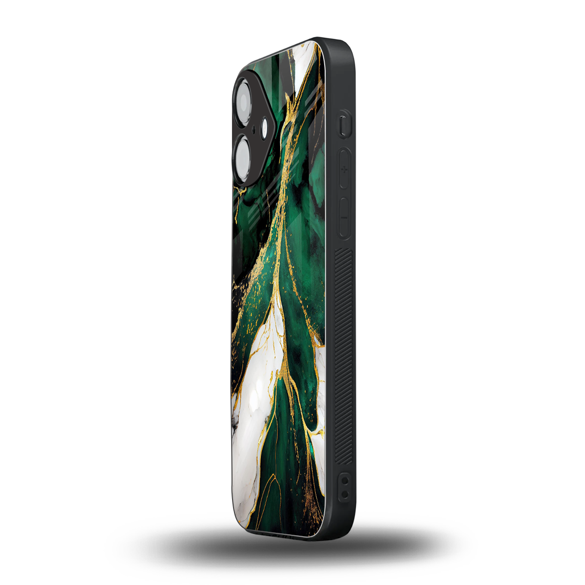 Emerald Luxe Phone Case for Iphone 16 | Glass Case