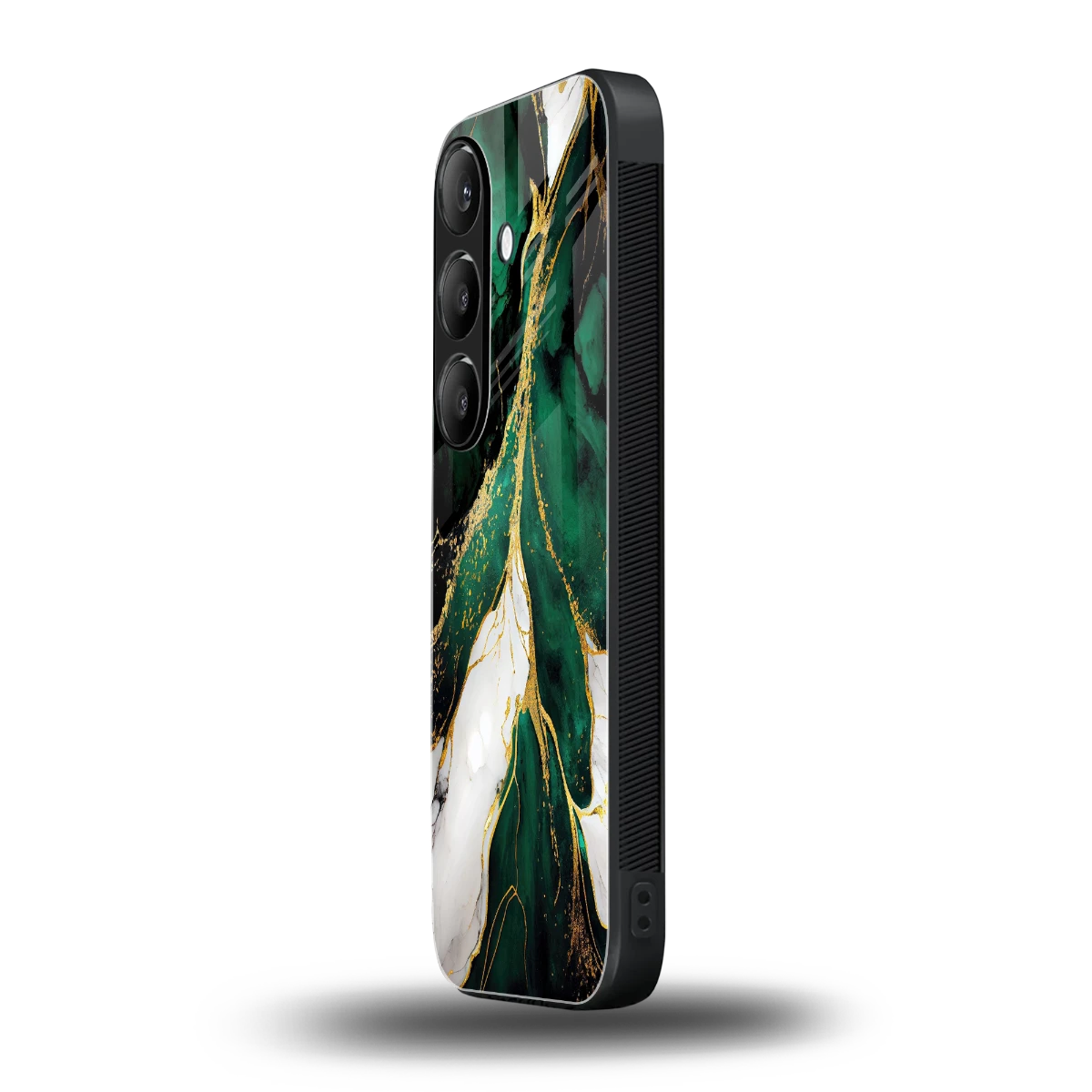 Emerald Luxe samsung galaxy s24 mobile cover | shockproof glass phone case