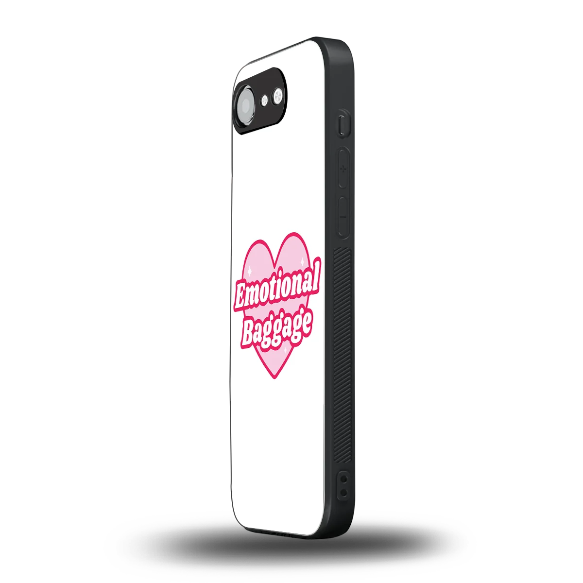 Emotional Baggage iphone 16e mobile cover | shockproof glass phone case