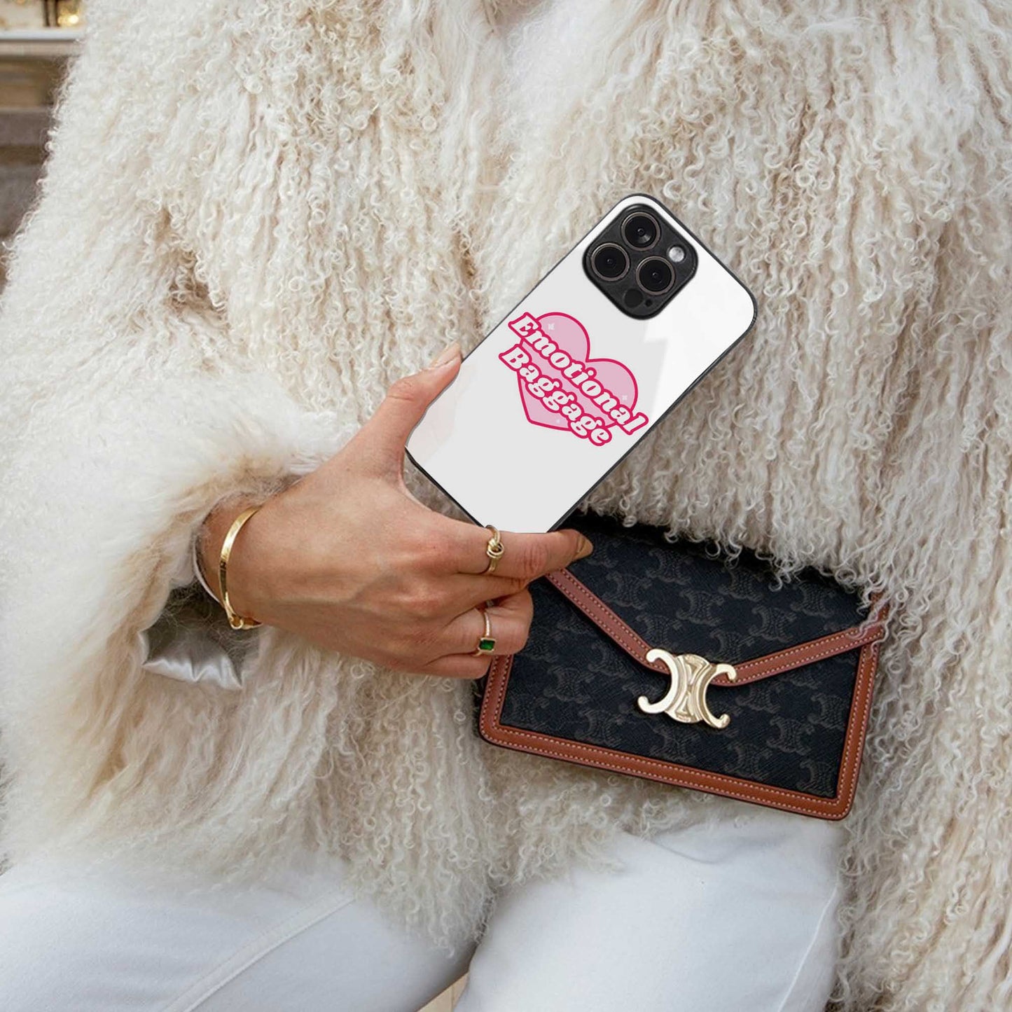 Emotional Baggage Phone Case for Iphone 16 | Glass Case
