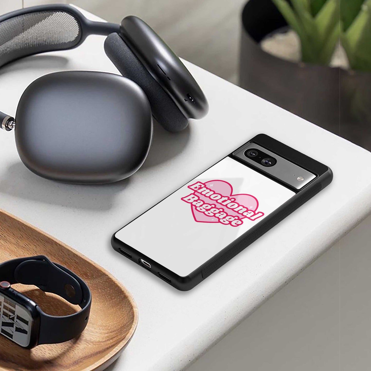 Emotional Baggage Phone Case for Iphone 16 | Glass Case