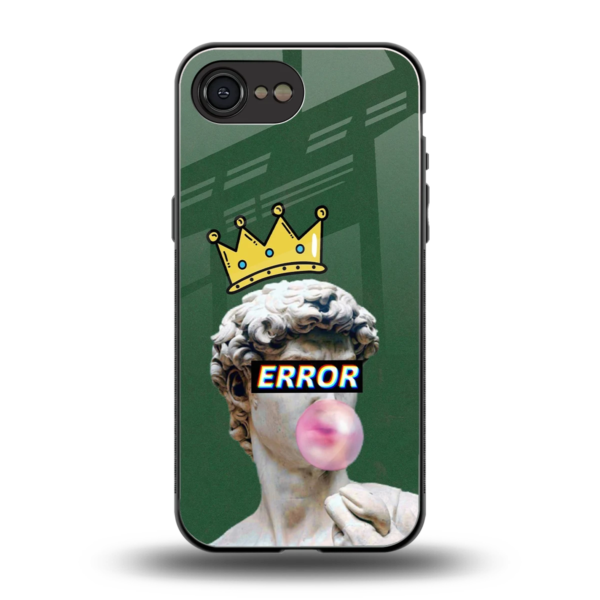 Error back phone cover | glass case for iphone 16e