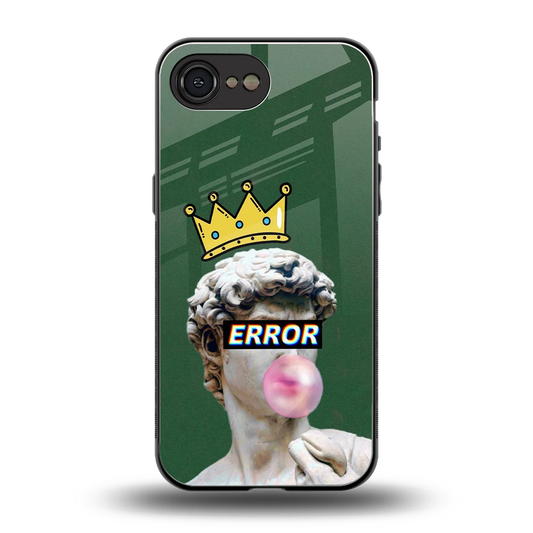 Error back phone cover | glass case for iphone 16e