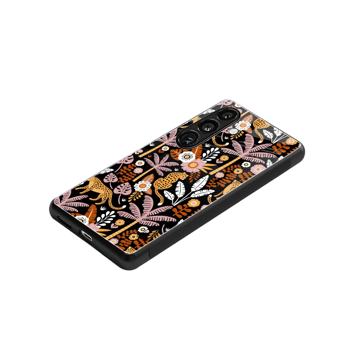 Exotic Paradise stylish phone case for samsung galaxy s24 | glossy glass and slim fit