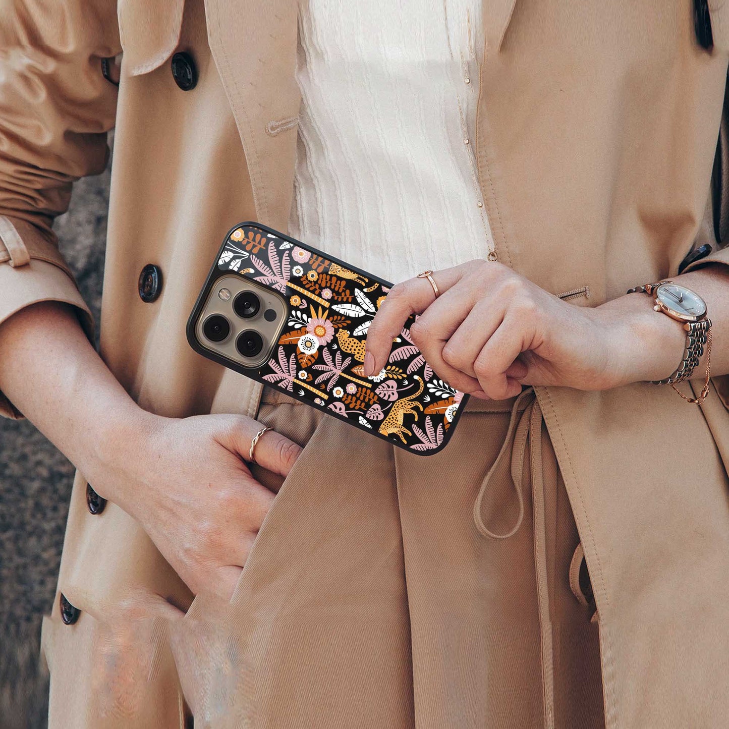 Exotic Paradise Phone Case for Iphone 16 | Glass Case
