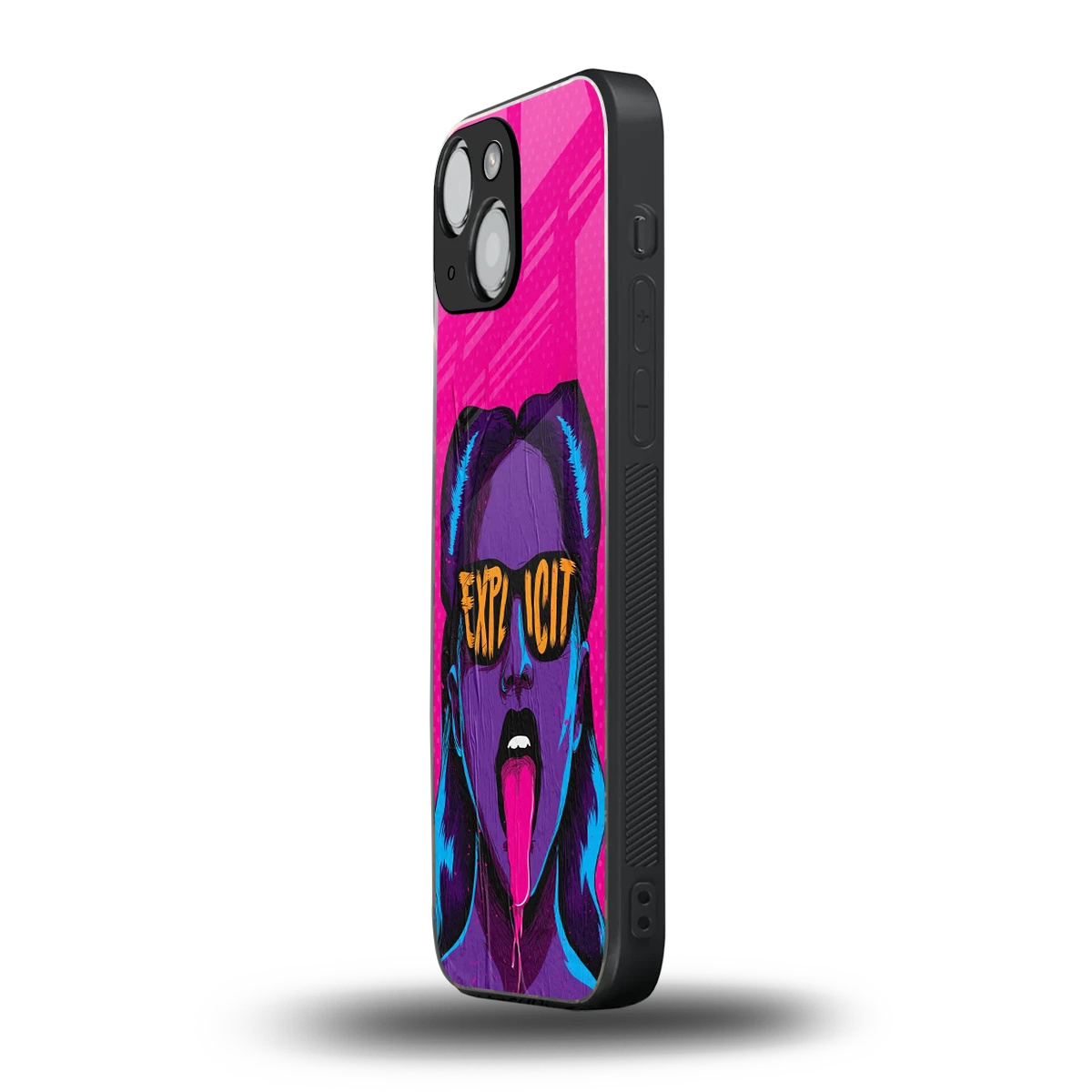 Explicit iphone 13 mini mobile cover | shockproof glass phone case