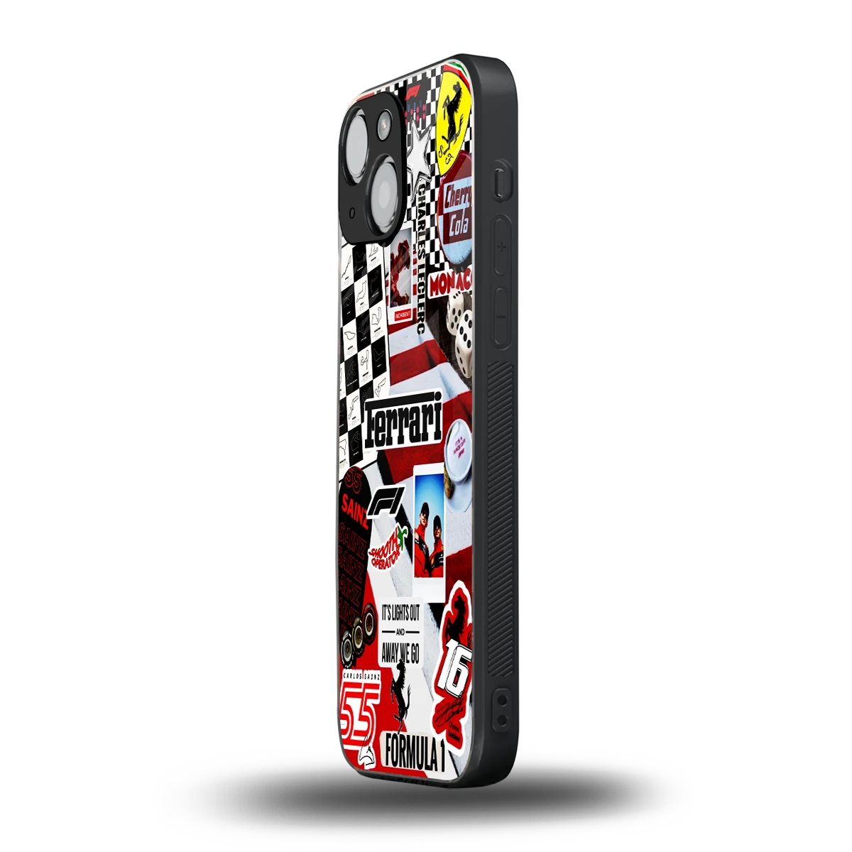 F1 Icon iphone 13 mini mobile cover | shockproof glass phone case