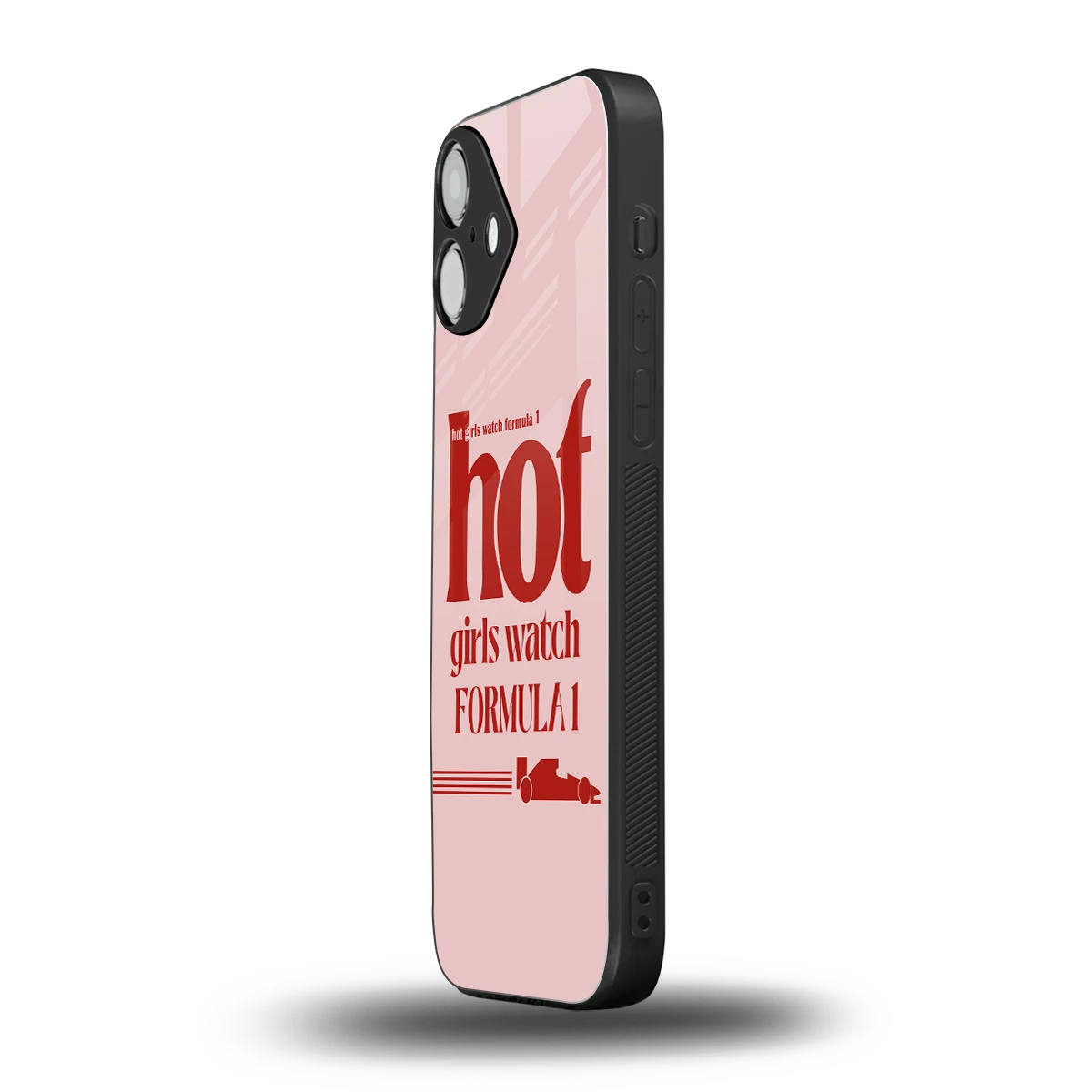 F1 Queen iphone 16 plus mobile cover | shockproof glass phone case