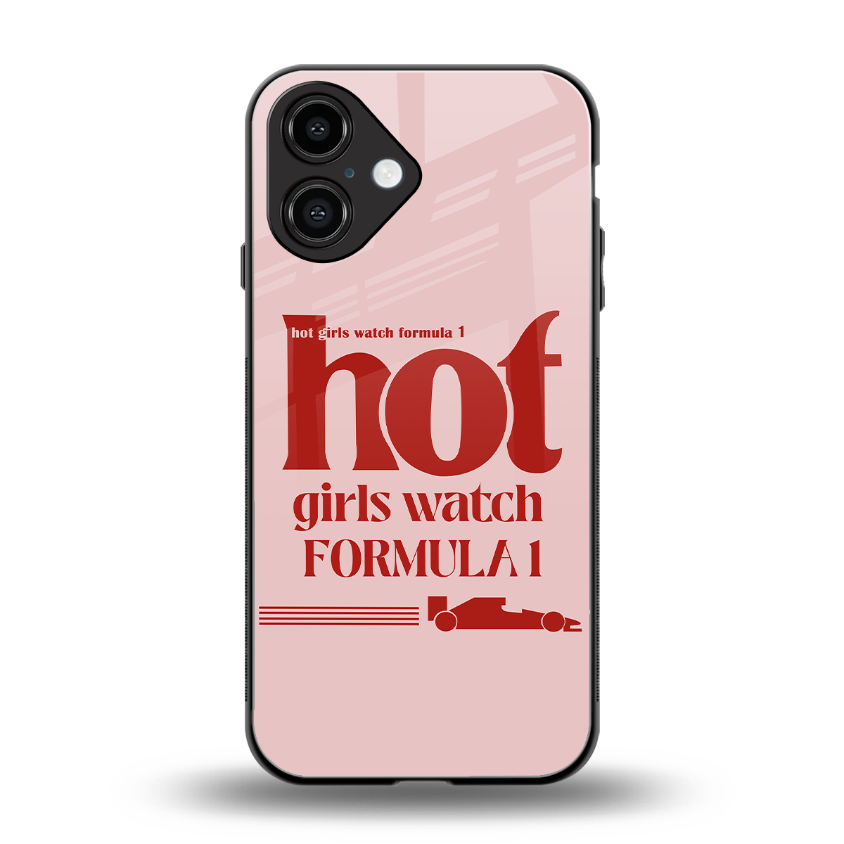 F1 Queen Phone Case for Iphone 16 | Glass Case