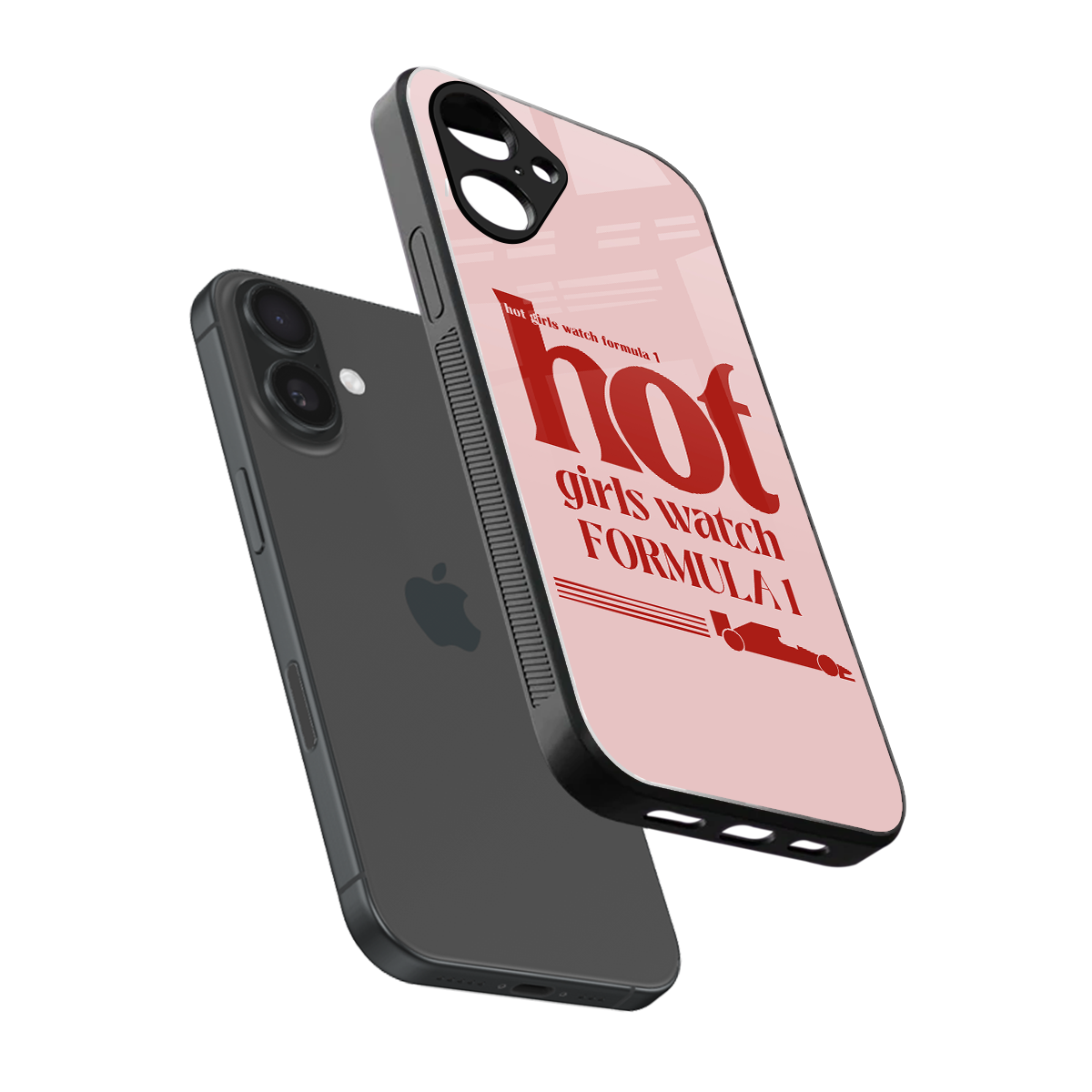 F1 Queen Phone Case for Iphone 16 | Glass Case