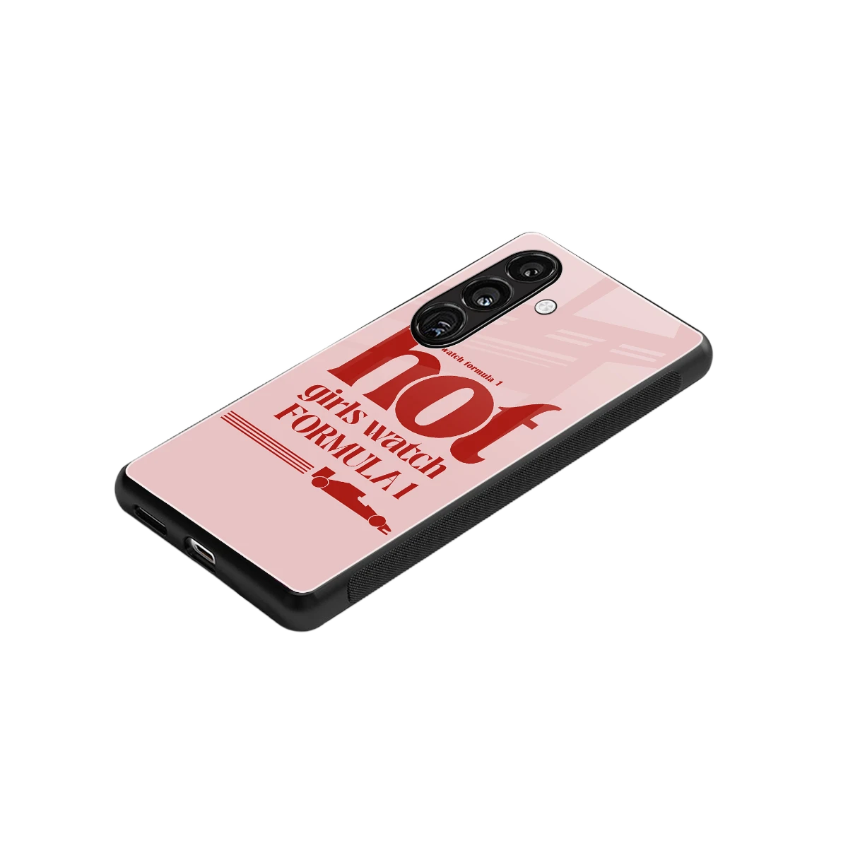 F1 Queen stylish phone case for samsung galaxy s24 | glossy glass and slim fit
