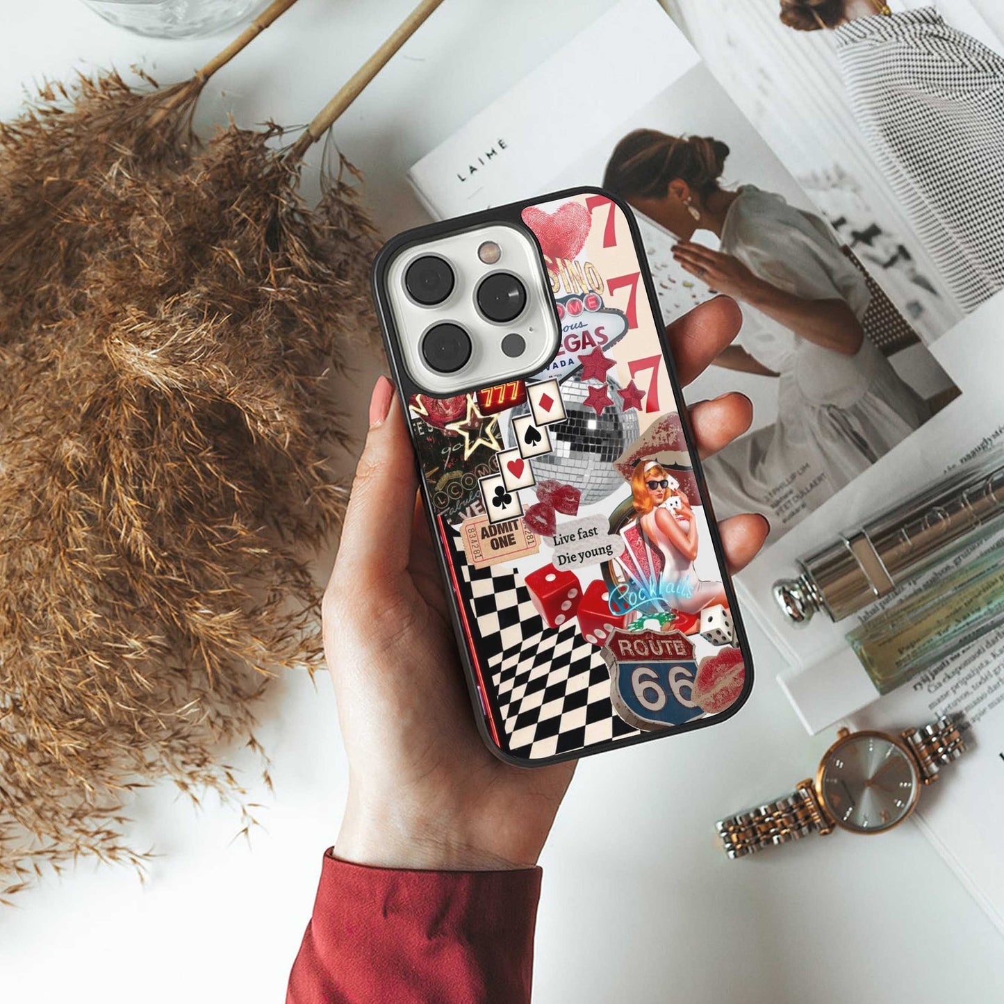 Fabulous Vegas Phone Case for Iphone 16 | Glass Case