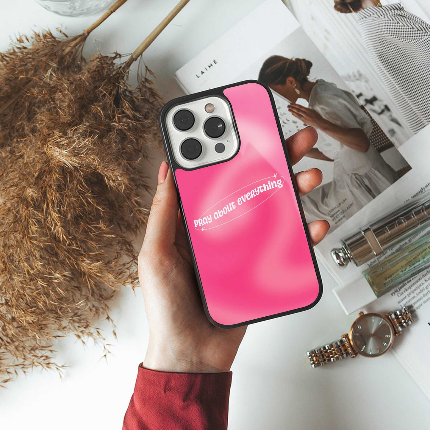 Faith First Phone Case for Iphone 16 | Glass Case