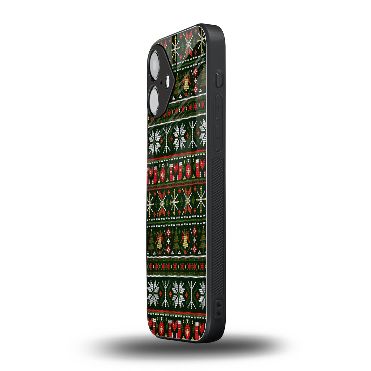 Festive Knit Phone Case for Iphone 16 | Glass Case