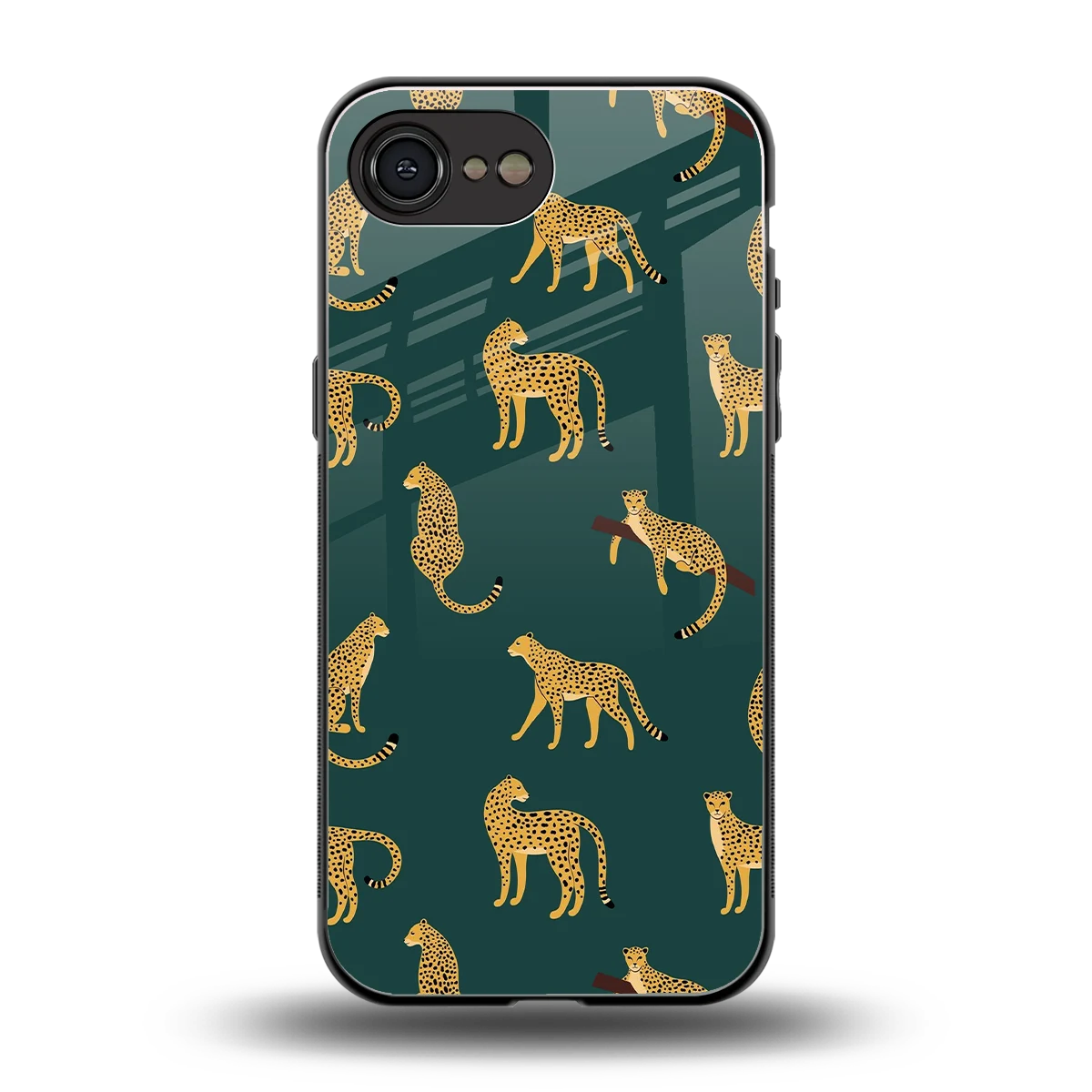 Fierce Spots back phone cover | glass case for iphone 16e