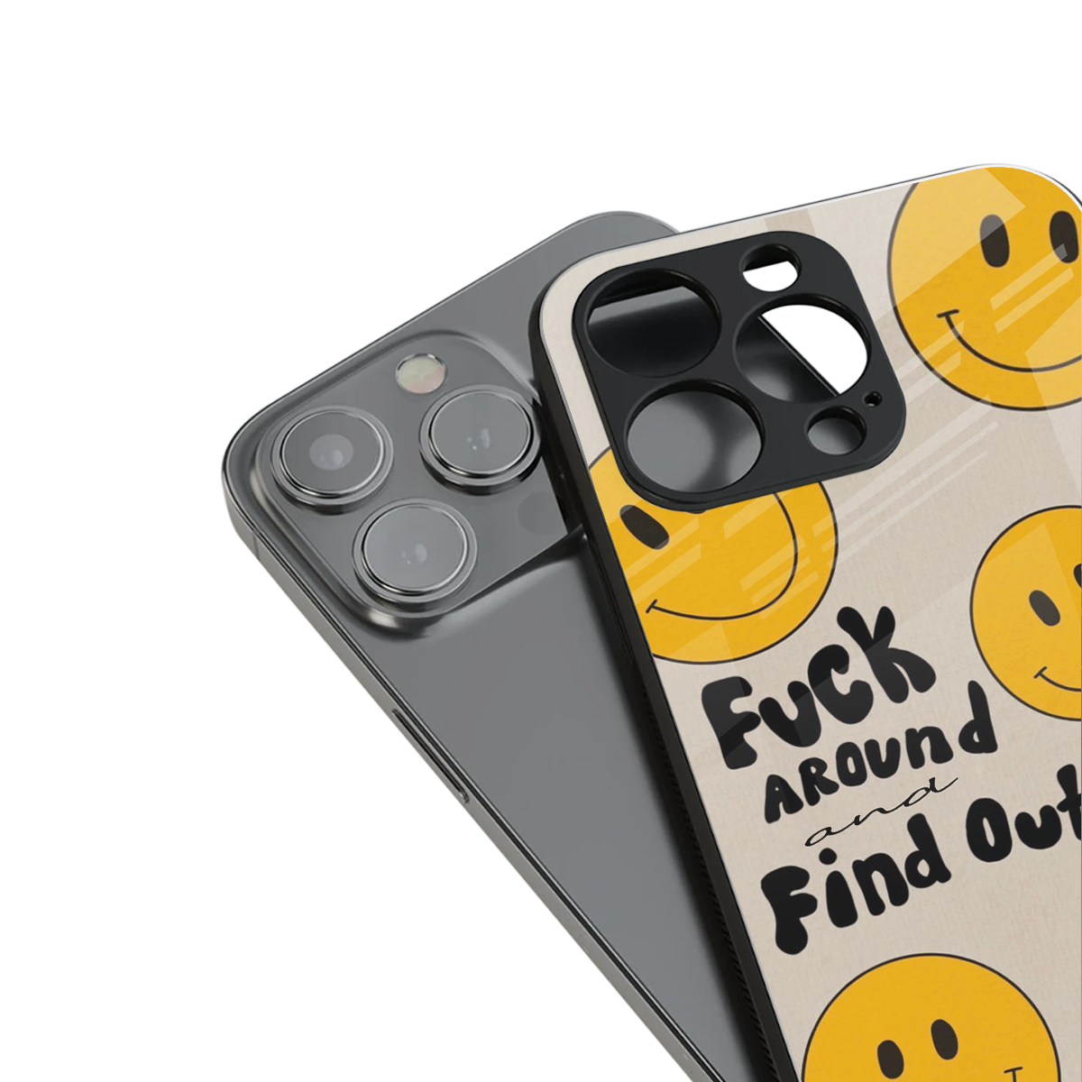 Find Out stylish phone case for iPhone 16 | glossy glass and slim fit