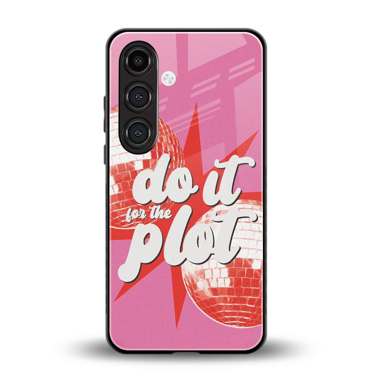 For The Plot back phone cover | glass case for samsung galaxy s23 plus