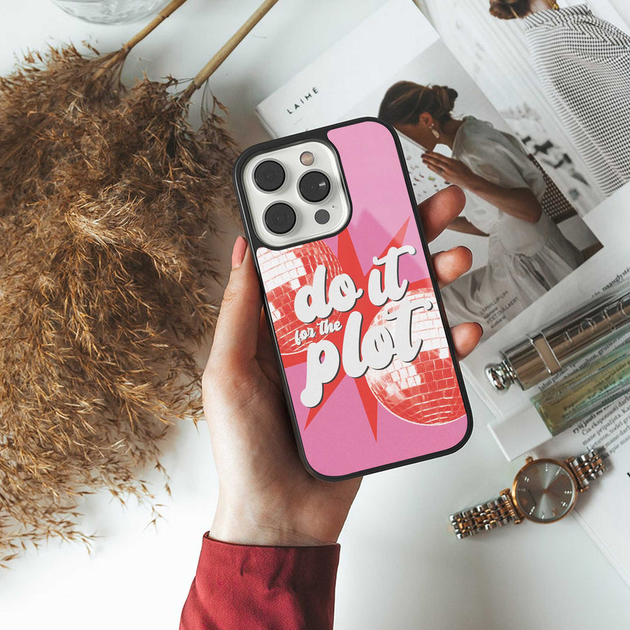 For The Plot Phone Case for Iphone 14 Pro | Glass Case