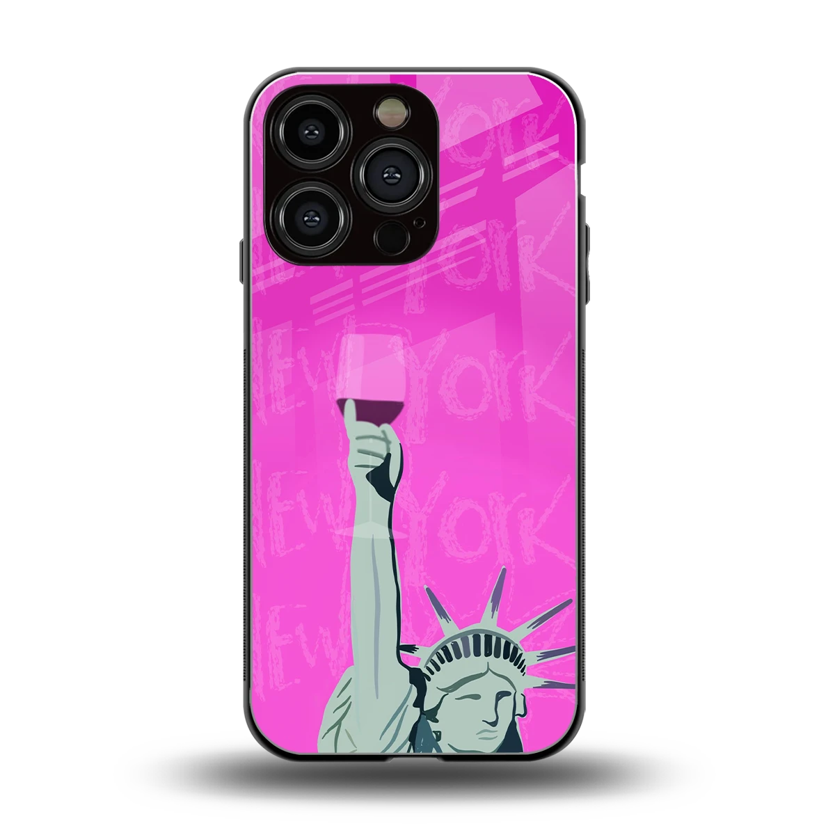 Freedom Toast back phone cover | glass case for iphone 16 pro