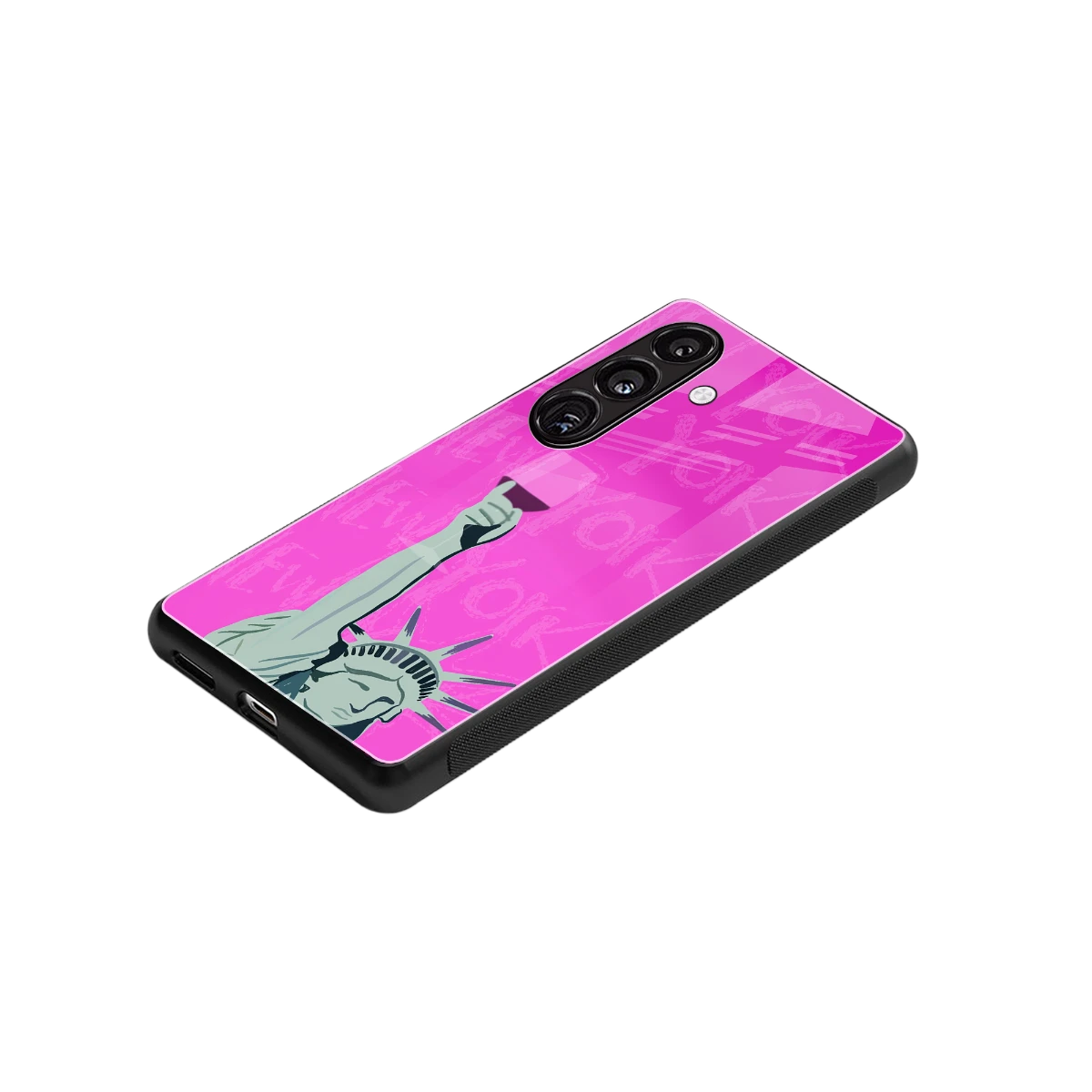 Freedom Toast stylish phone case for samsung galaxy s23 plus | glossy glass and slim fit