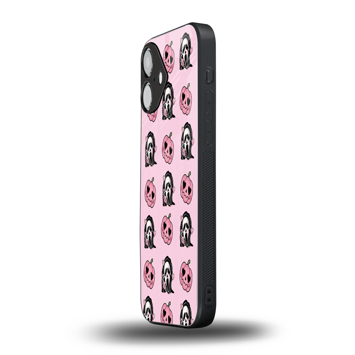 Friendly Ghost iPhone 16 mobile cover | shockproof glass phone case