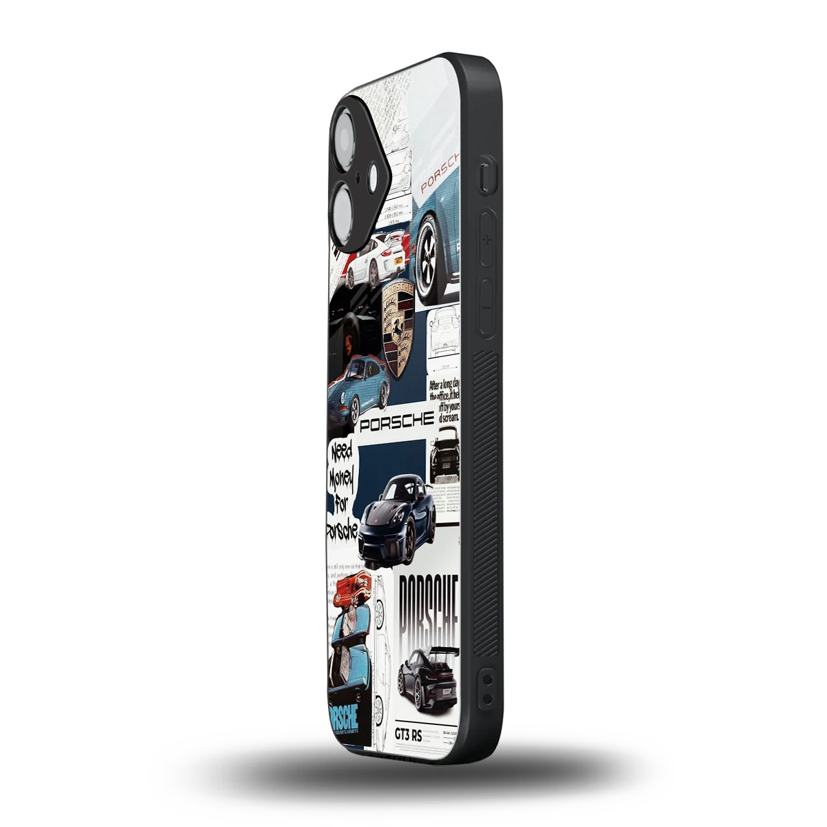 Fund My Ride iphone 16 plus mobile cover | shockproof glass phone case