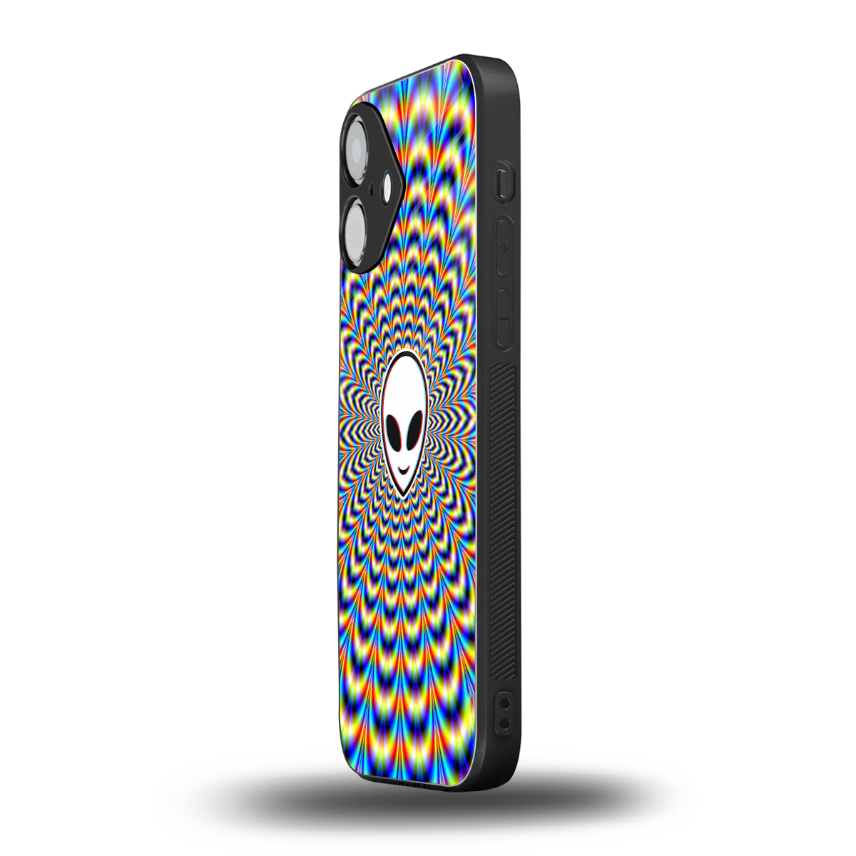 Galactic Vibes iPhone 16 mobile cover | shockproof glass phone case
