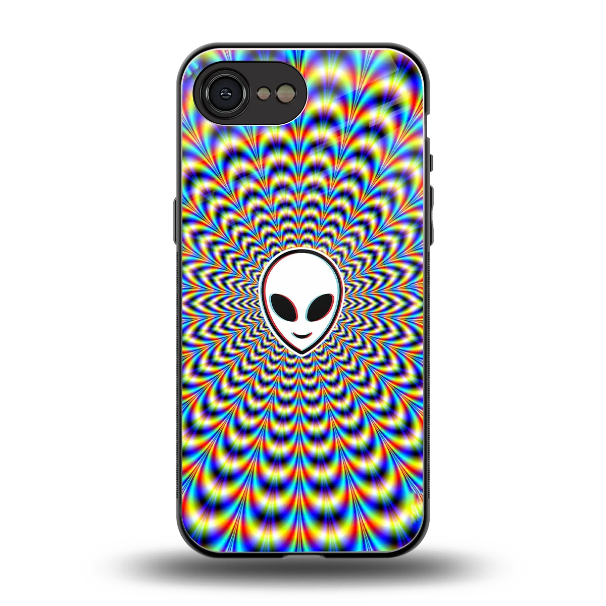 Galactic Vibes back phone cover | glass case for iphone 16e