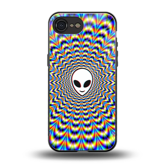 Galactic Vibes back phone cover | glass case for iphone 16e