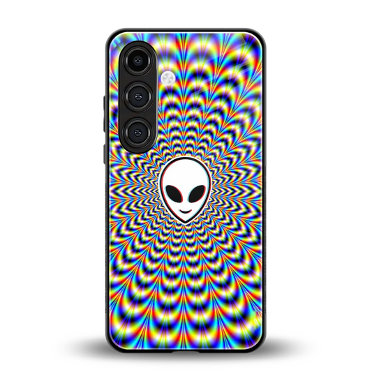 Galactic Vibes back phone cover | glass case for samsung galaxy s23 plus
