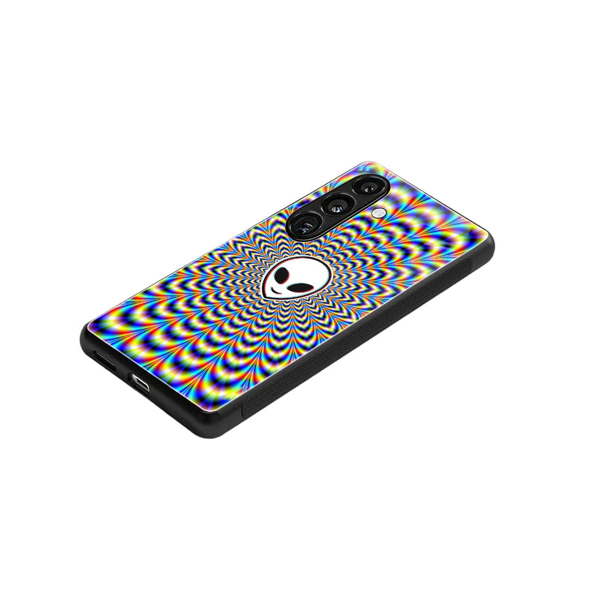 Galactic Vibes stylish phone case for samsung galaxy s24 | glossy glass and slim fit