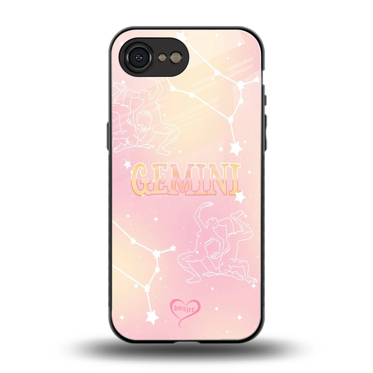 Gemini Aura back phone cover | glass case for iphone 16e