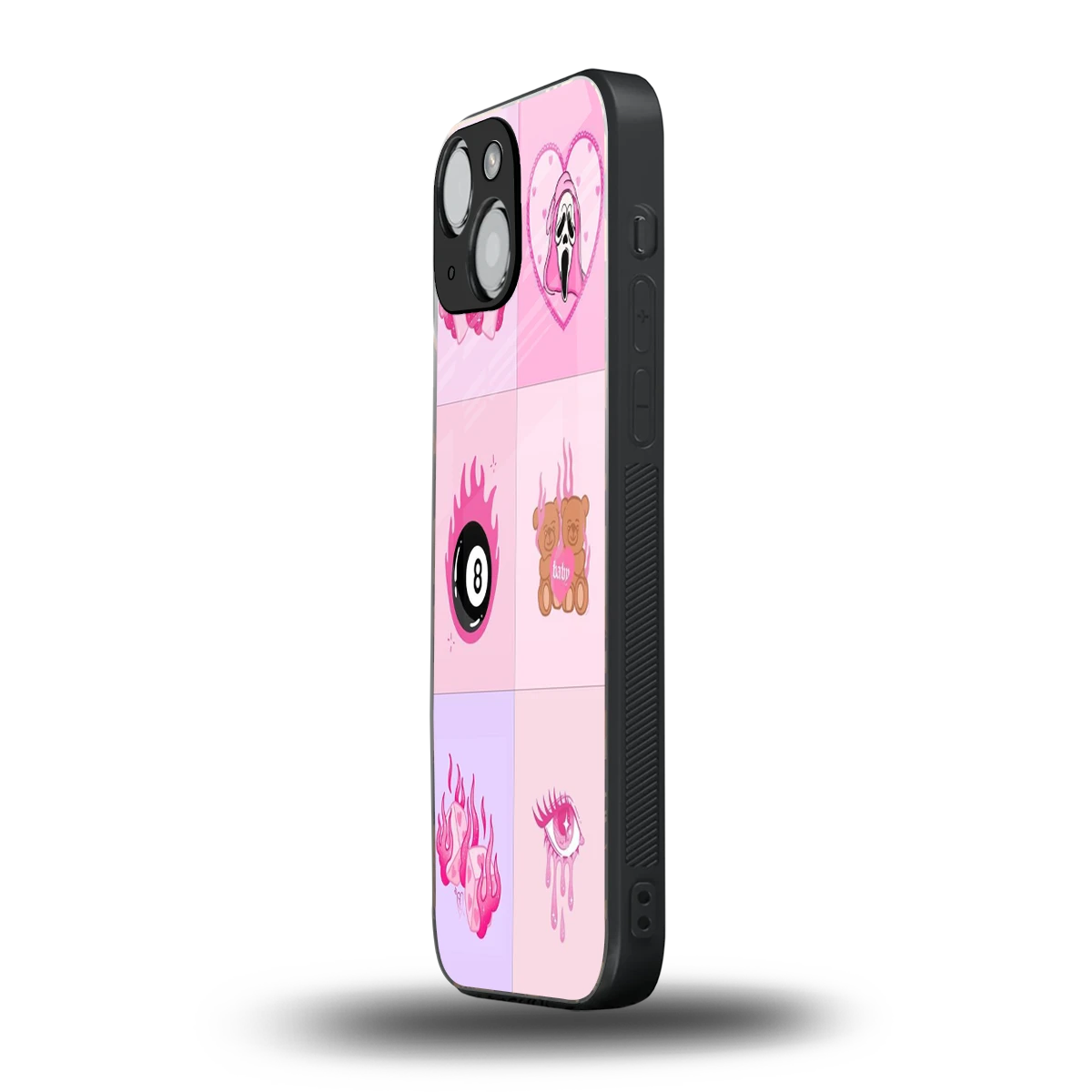 Ghostly Adorable iphone 13 mini mobile cover | shockproof glass phone case