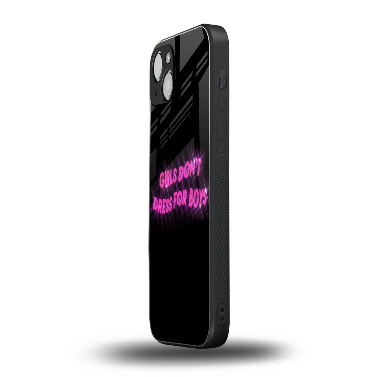 Girls Don't Dress For Boys iphone 13 mobile cover | shockproof glass phone case