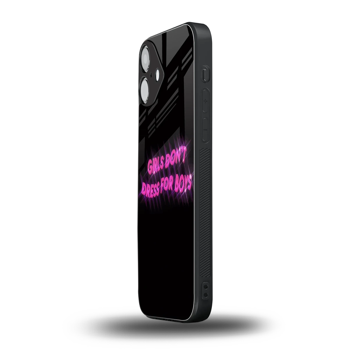 Girls Don't Dress For Boys iphone 16 plus mobile cover | shockproof glass phone case
