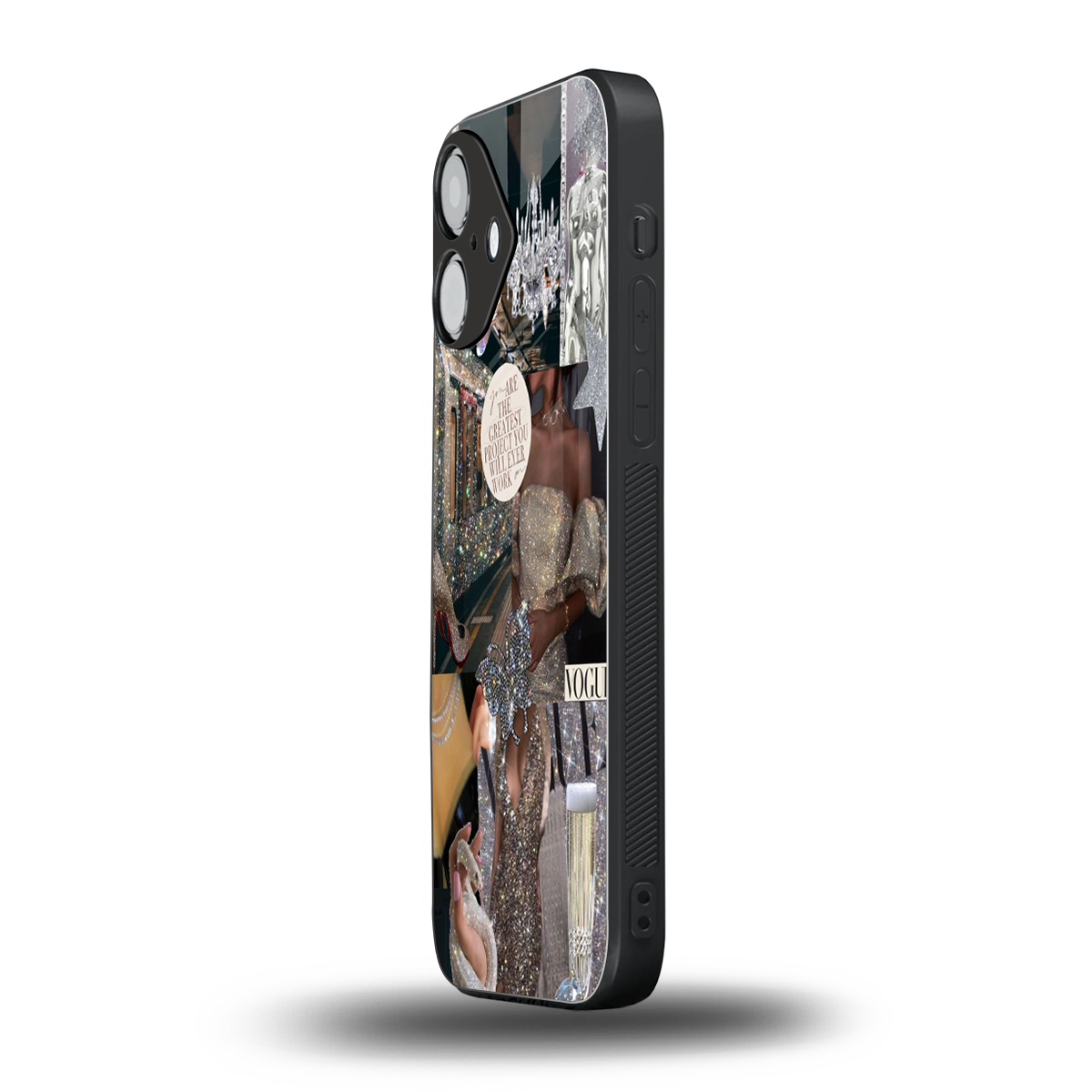 Glam Chic Phone Case for Iphone 16 | Glass Case