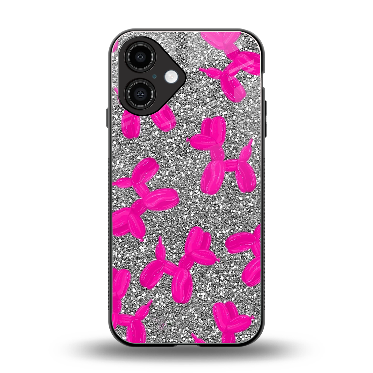 Glittery Ride Phone Case for Iphone 16 | Glass Case